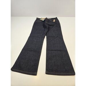 DKNY Jeans Soho Jean Womens 14x30 Blue Mid Rise Bootcut Stretch Denim Pants